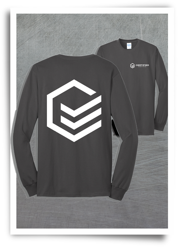 CSM Long Sleeve (PC55LS) with back logo