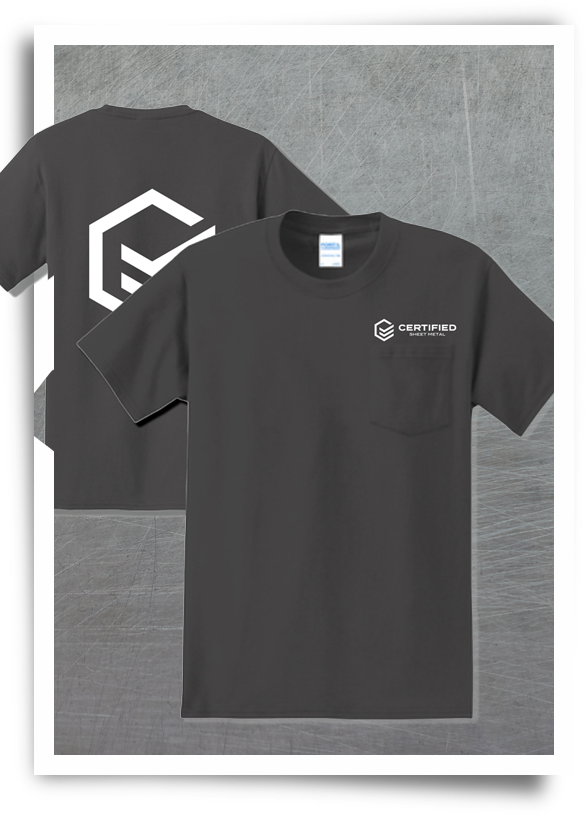 CSM Short Sleeve Pocket (PC55P) with back logo