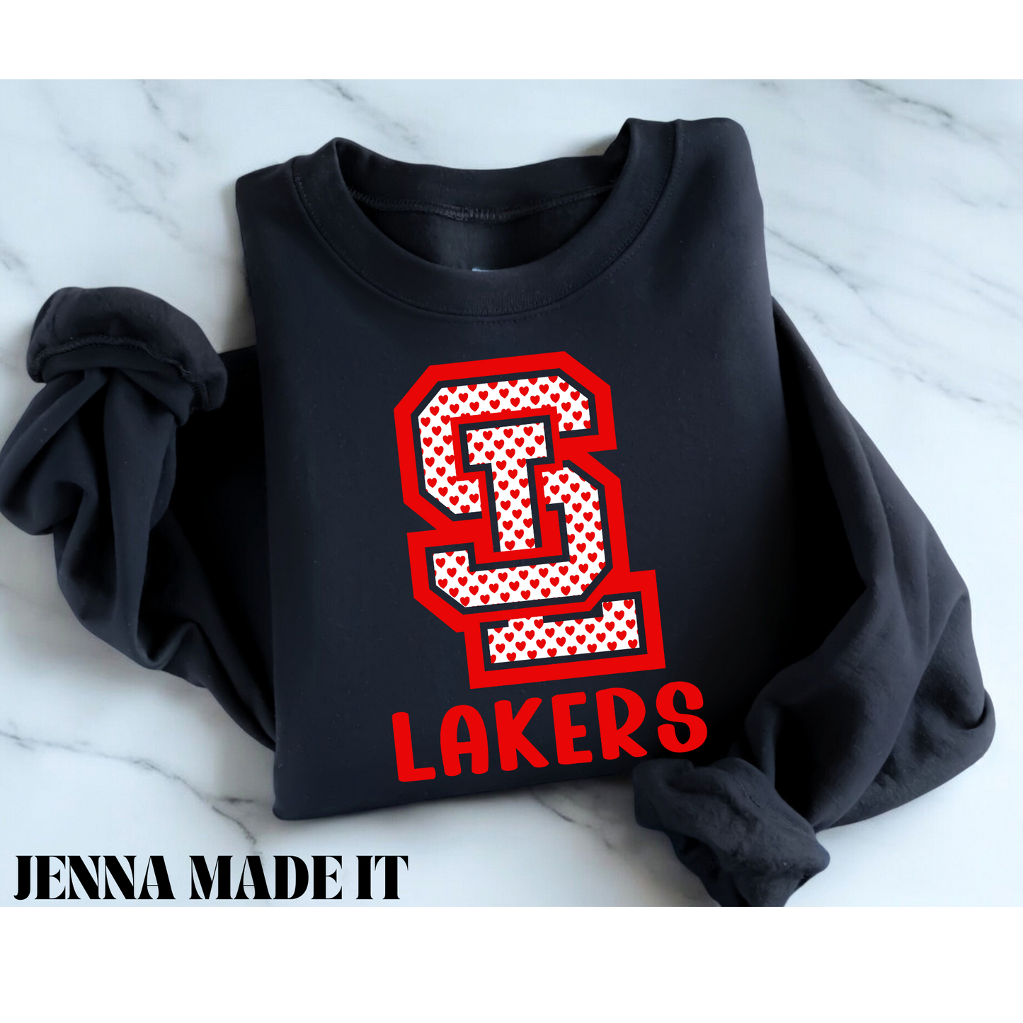 Lakers Hearts Logo