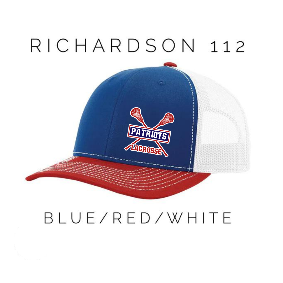 Patriots Lacrosse Richardson Hat