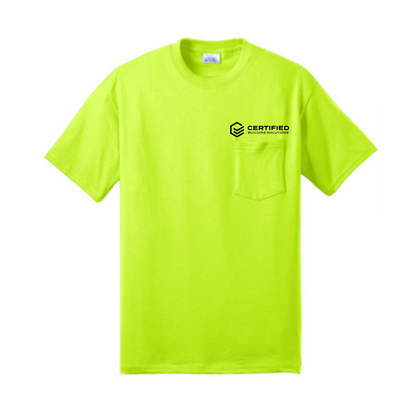 CBS-Short Sleeve Pocket (PC55P) with back logo