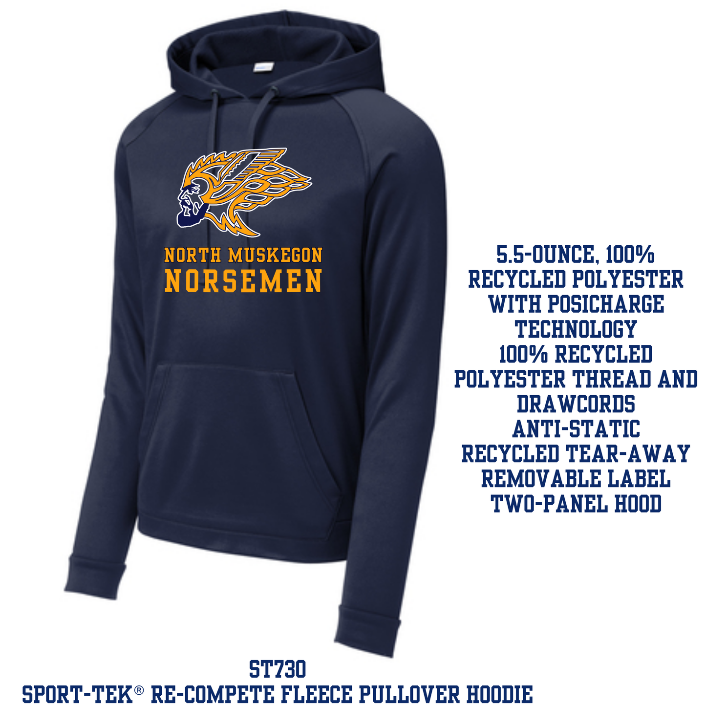 Dry Fit Performance North Muskegon Norse