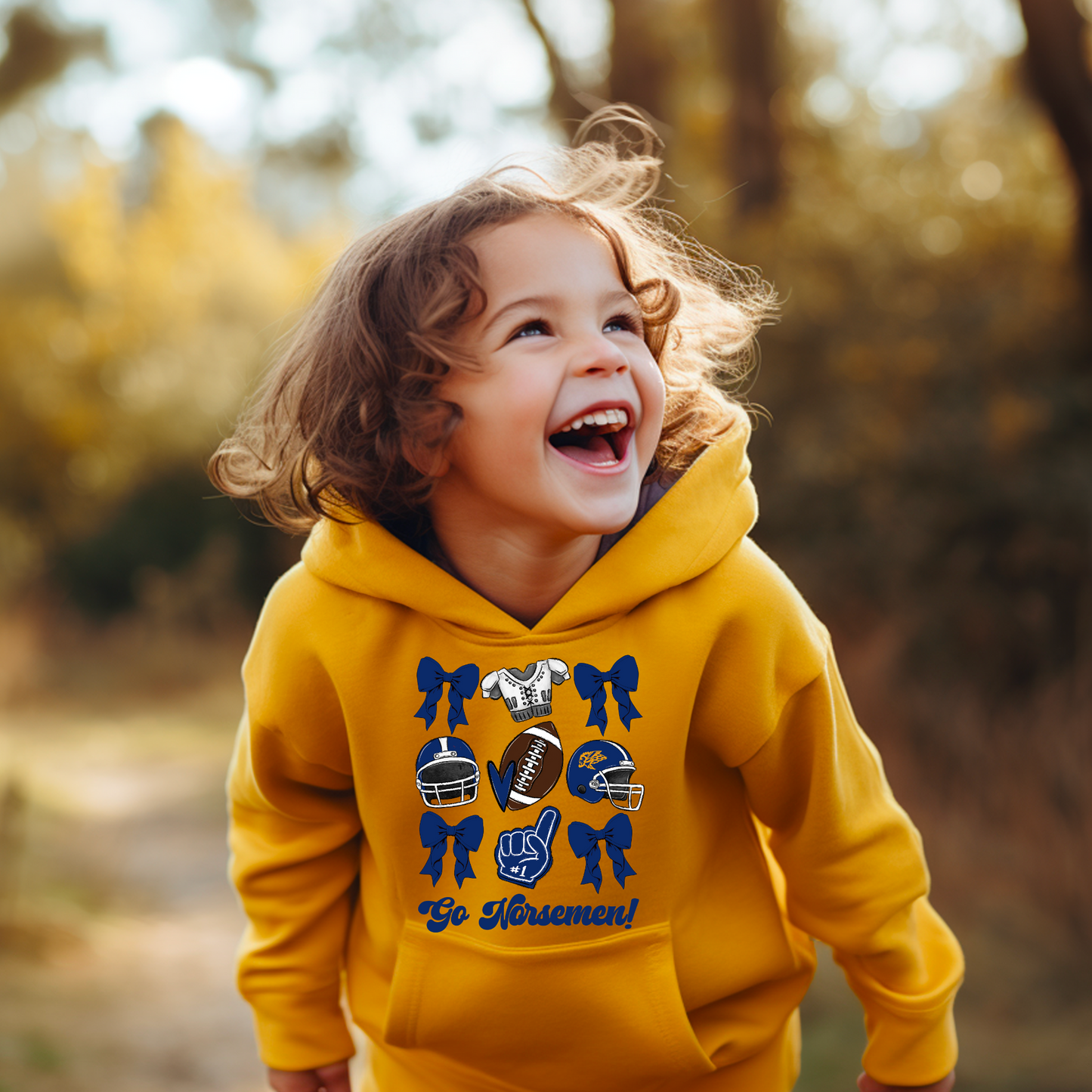 Cheer/football Go Norse Sweatshirt