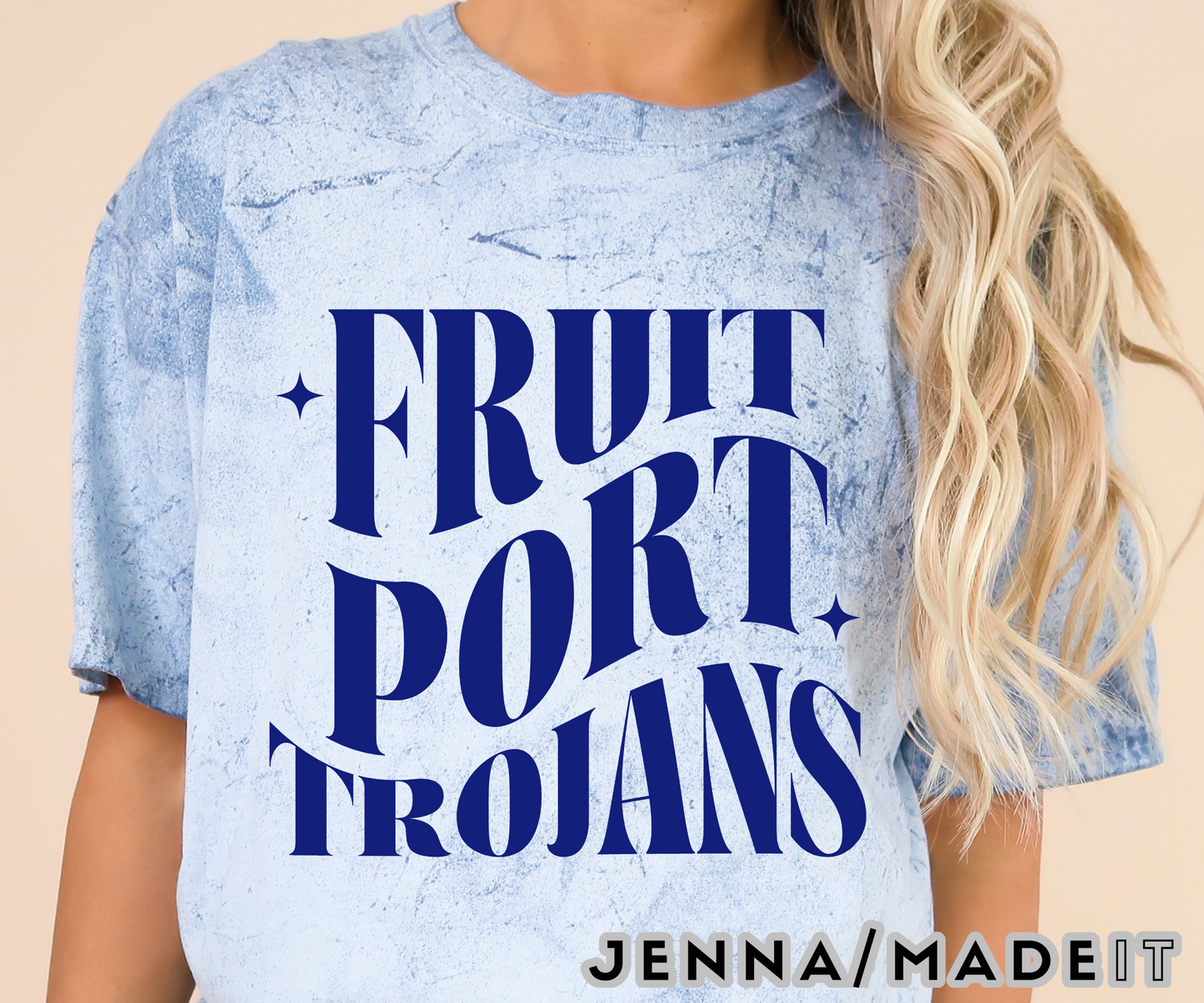 Trojans Mineral Wash tee