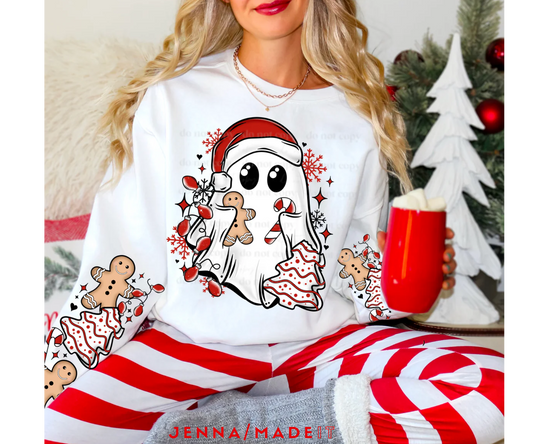 Christmas Ghostie with Sleeves