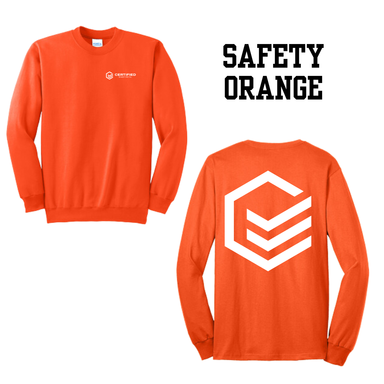 CSM Crewneck Sweatshirt (PC90) with back logo